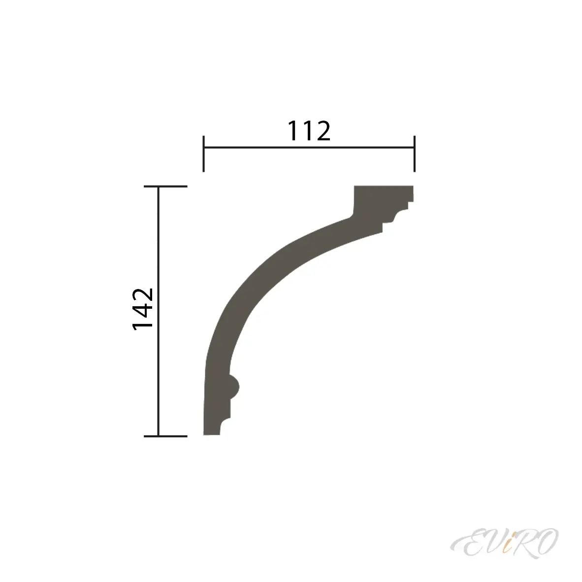 Карниз EViRO Модель 1.50.120