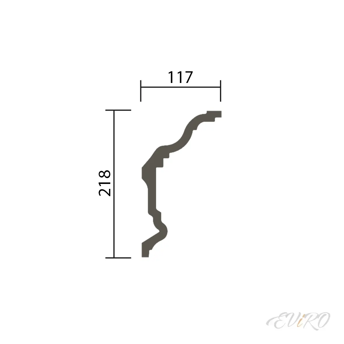 Карниз EViRO Модель 1.50.132