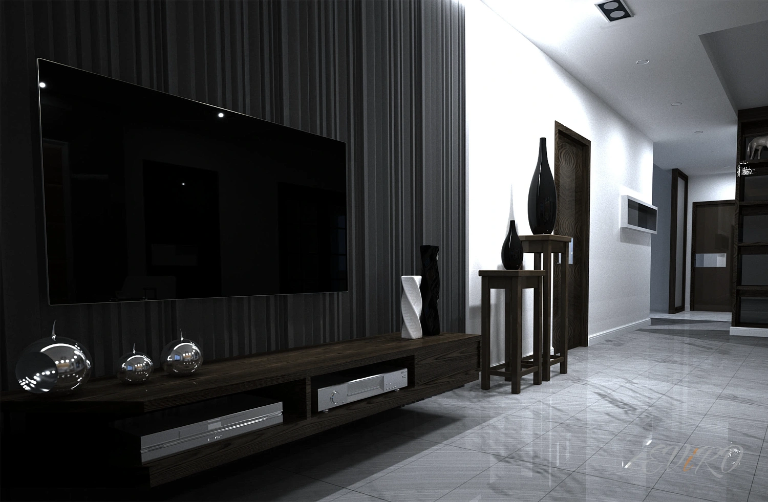 Гипсовая 3D панель EViRO Zebrano